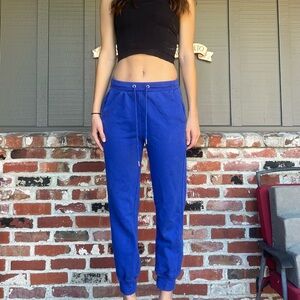 Blue Drawstring Classic Sweatpants💙